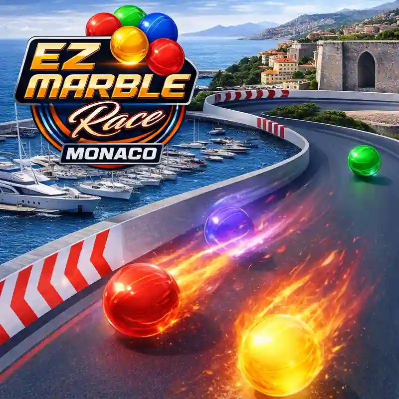 Play EZ Marble Race Monaco at Swerte99